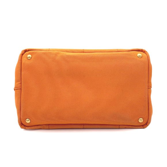 Prada Canapa MM - Orange - Picture 12 of 16